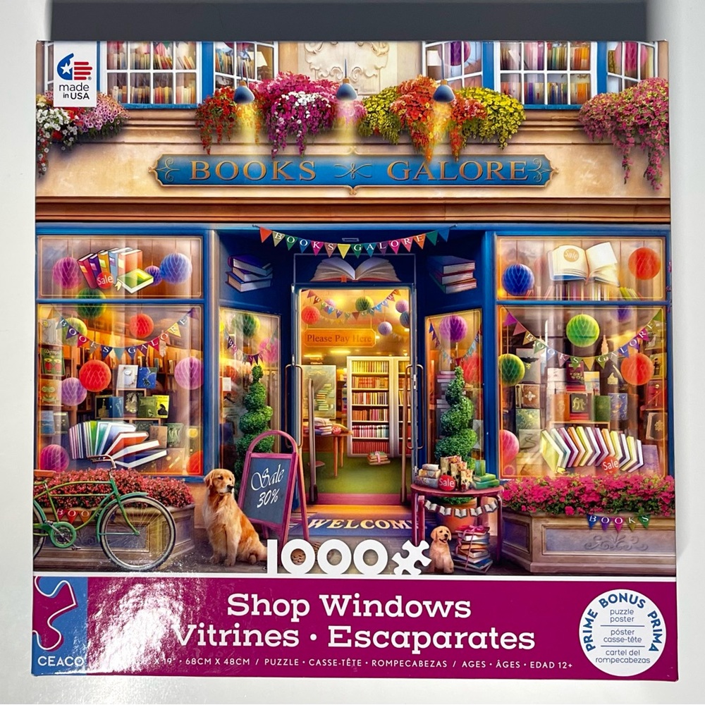 Ceaco - 1000pc Puzzle pieces - Shop Windows